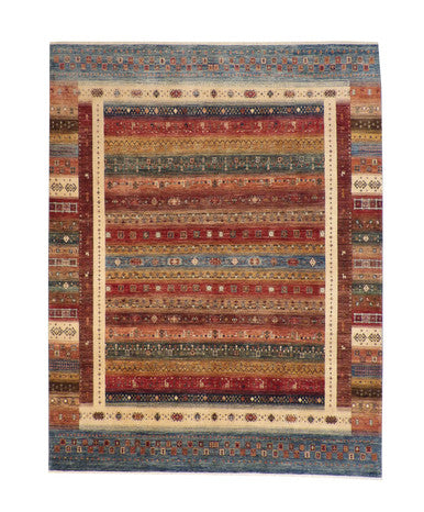 Tribal Khorzin Wool Hand knotted Rug 9.0x12.0 - w3074