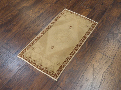 Vintage Turk Anatolian Antique Yastik 2' x 3' Hand-knotted Rug - W330
