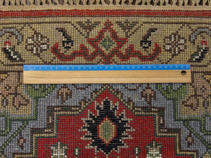 Tribal Sherapi Oushak Natural-dye 2'0"x3'0" Hand-knotted Rug -w333