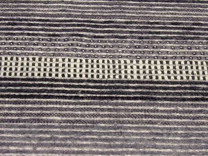 Modern Gabbeh Flat Pile 4'0"x6'0" Hand-knotted Rug -w371