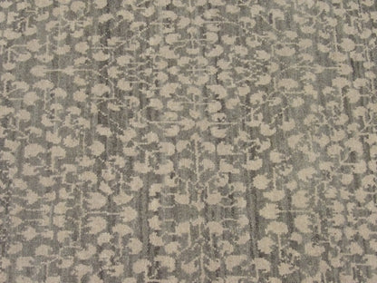 Transitional Floral Design Natural-dye 4'0"x6'0" Hand-knotted Rug -w372