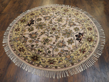 Turkish Weave Ziegler 6' x 6' Hand-knotted Rug - w446