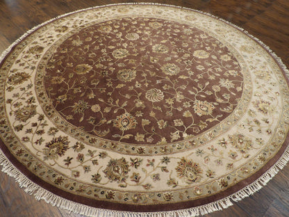 Jaipur S/W Kashan 9'0"x9'0" Hand-knotted Rug -w502