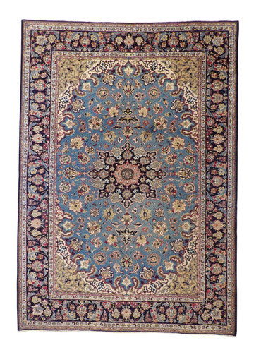 Traditional Tabriz Wool Hand knotted Rug 9x12 - w5033
