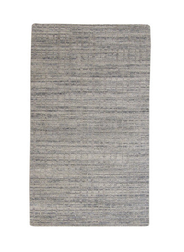 Transitional Grass Design Wool Hand Knotted Rug 3x5 - w5056