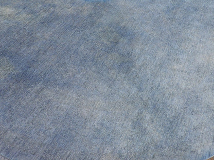 Overdye Chobie Natural-dye 9'0"x9'0" Hand-knotted Rug -w506