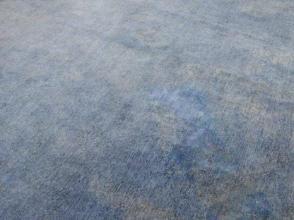 Overdye Chobie Natural-dye 9'0"x9'0" Hand-knotted Rug -w506