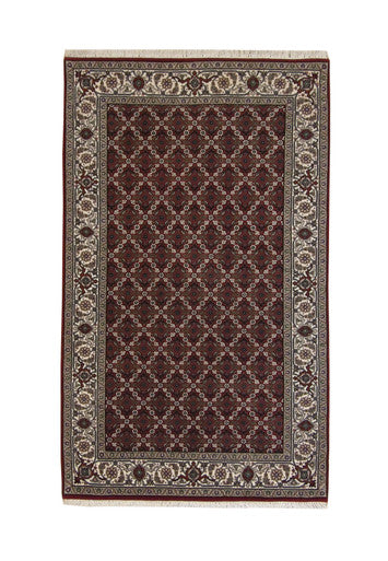 Traditional Fine Mir Wool Hand Knotted Rug 3x5 - w5086