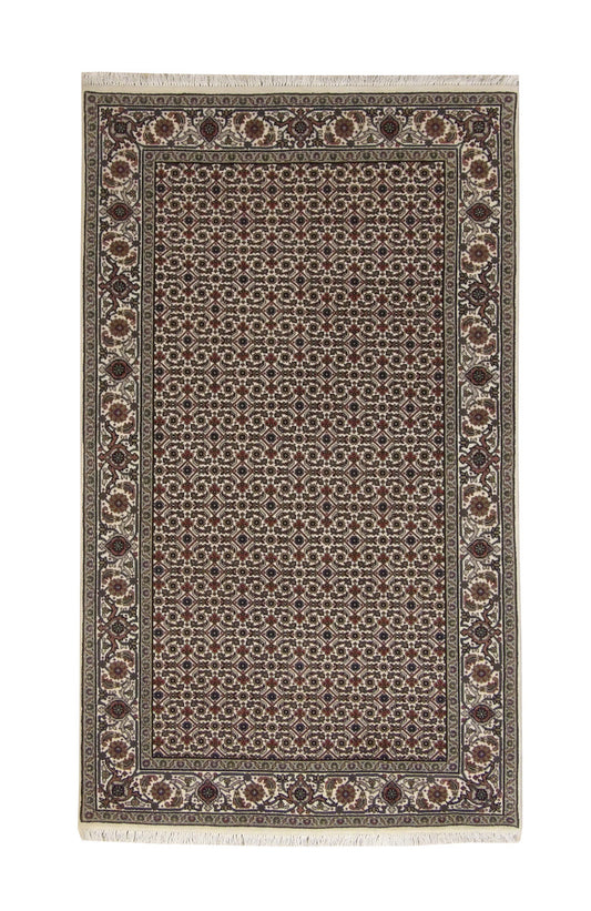 Traditional Indo Bidjar Wool Hand Knotted Rug 3x5 - w5089