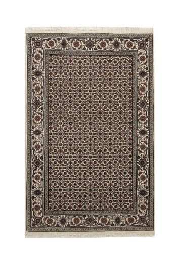 Traditional Indo Bidjar Wool Hand Knotted Rug 3x5 - w5090