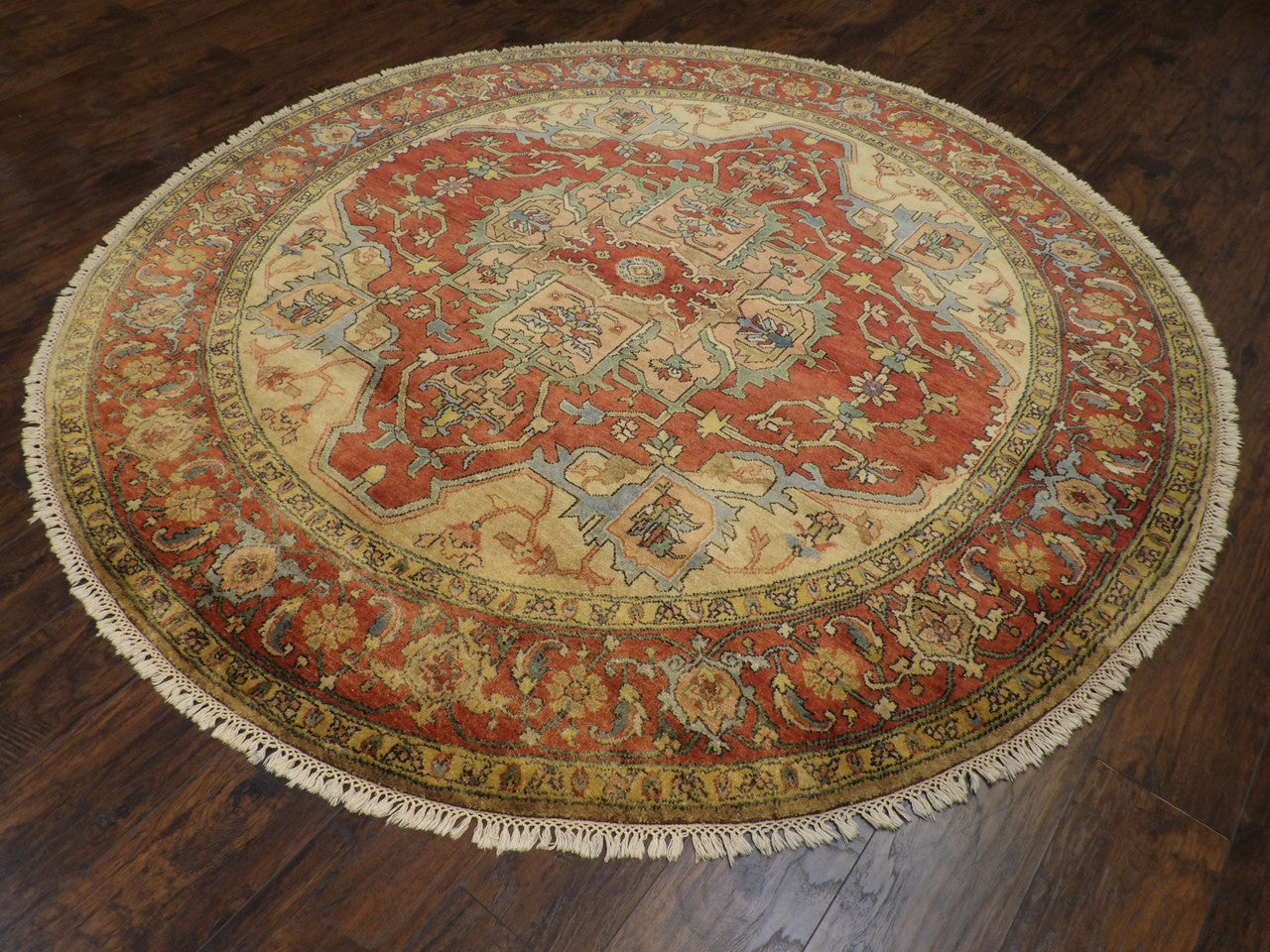 Tribal Fine Sherapi 8'0"x8'0" Hand-knotted Rug -w510