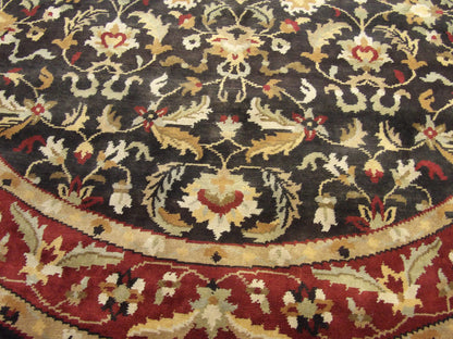 Indo Ziegler 8'0"x8'0" Hand-knotted Rug -w511