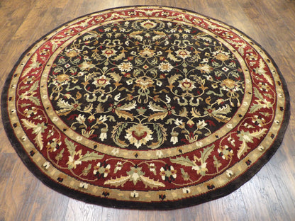 Indo Ziegler 8'0"x8'0" Hand-knotted Rug -w511