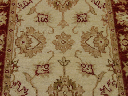Agra Ziegler Hand knotted Wool Rug 2'3" x 4'1" - w522