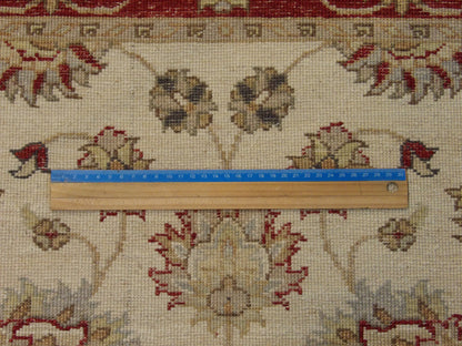 Agra Indo Chobie Hand knotted Wool Rug 2'8" x 4'0" - w530