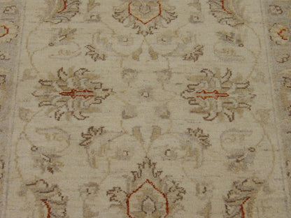 Oushak Chobie Natural-dye 2'0"x4'0" Hand-knotted Rug -w533