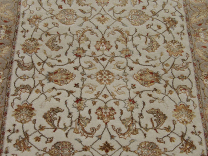 Fine Persian Kashan 2'0"x4'0" Hand-knotted Rug -w541