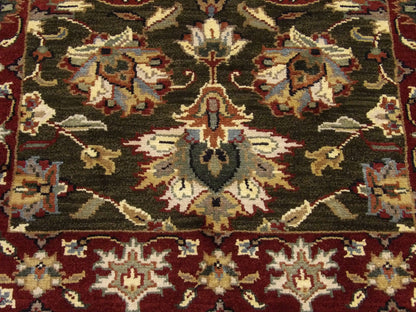 Jaipur S/W Kashan 2'6"x10'0" Hand-knotted Rug -w581