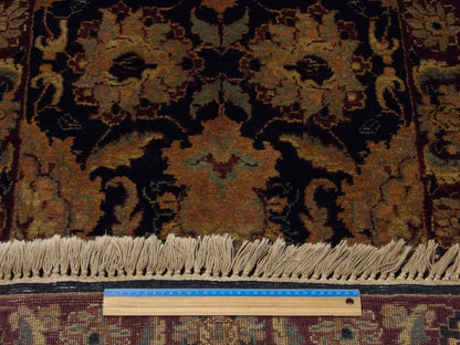 Jaipur Kashan 2'6"x10'0" Hand-knotted Rug - w596