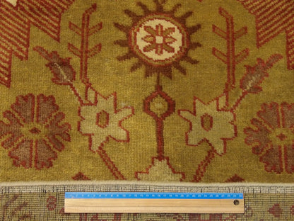 Tribal Anatolian Design 4'0"x6'0" Hand-knotted Rug -w632
