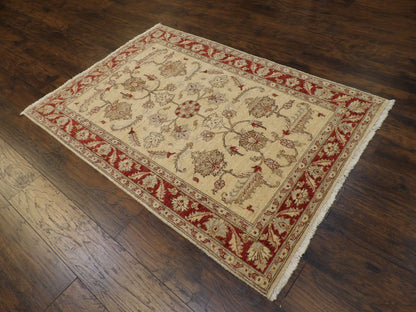 Chobie Oushak 4'0"x6'0" Hand-knotted Rug -w634