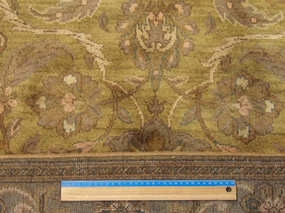 Jaipur Kashan Antique Wash 4'0" x 6'0" Hand-knotted Rug - w641