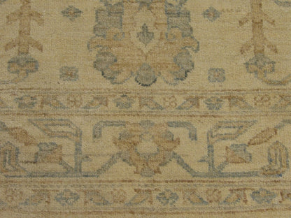 Indo Chobie Natural-dye 4'0"x6'0" Hand-knotted Rug -w654
