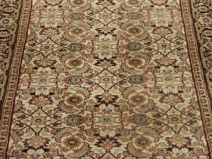 Persian Herati Mir Design 2'6"x12'0" Hand-knotted Rug -w687