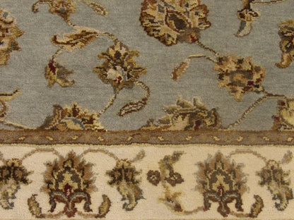 Fine Persian Kashan Carved 2'6"x12'0" Hand-knotted Rug -w691
