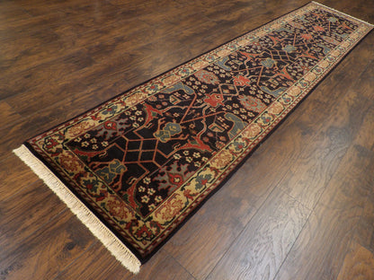 Turkish Weave Ziegler 2'6"x12'0" Hand-knotted Rug -w707
