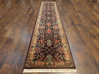 Turkish Weave Ziegler 2'6"x12'0" Hand-knotted Rug -w707