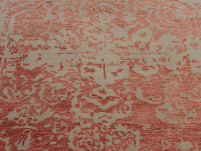 Modern Broken High Low 6'0"x9'0" Hand-knotted Rug -w724