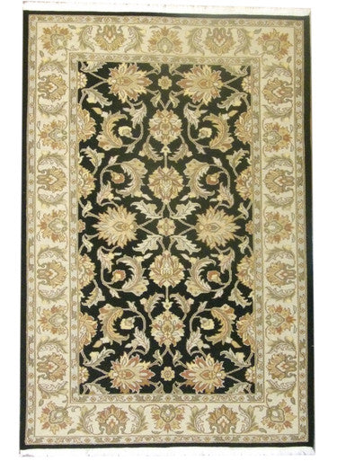 Persian Kashan Soumak Weave 5'0"x8'0" Hand-knotted Rug -W747