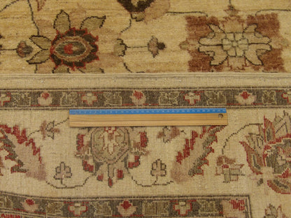 Oushak Chobie Antique Wash 5'0"x8'0" Hand-knotted Rug -W749