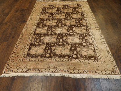 Anatolian Vintage Khotan Oushak 5'0"x8'0" Hand-knotted Rug -W760
