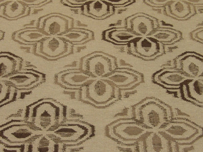 Coastal Flat-Weave Indoor/Outdoor Beach 5'0"x8'0" Hand-knotted Rug -W813