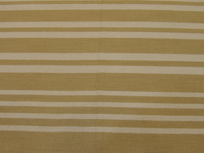 Coastal Flat-Weave Indoor/Outdoor Beach 5'0"x8'0" Hand-knotted Rug -W822