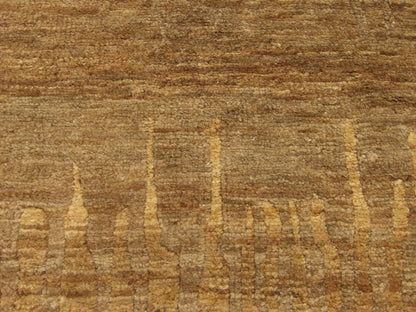 Natural Jute Modern Design Indoor-Outdoor 5'0"x8'0" Hand-knotted Rug -W842