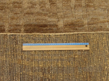 Natural Jute Modern Design Indoor-Outdoor 5'0"x8'0" Hand-knotted Rug -W842