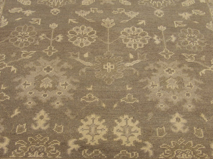 Turk Oushak White Wash 6'0"x9'0" Hand-knotted Rug -W865