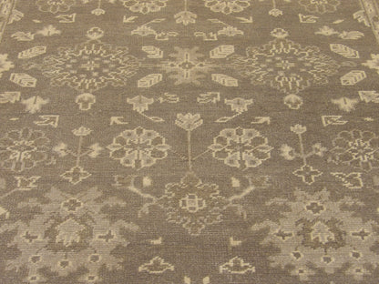 Turk Oushak White Wash 6'0"x9'0" Hand-knotted Rug -W865