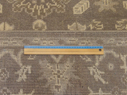 Turk Oushak White Wash 6'0"x9'0" Hand-knotted Rug -W865