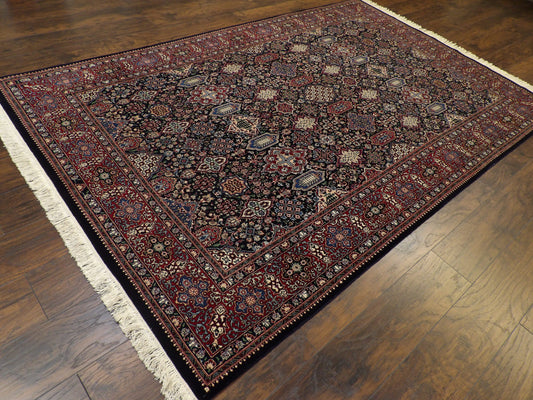 Fine Pak Persian Haji Jalili 6'0"x9'0" Hand-knotted Rug -W872
