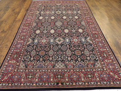 Fine Pak Persian Haji Jalili 6'0"x9'0" Hand-knotted Rug -W872