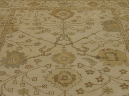 Turk Oushak White Wash 6'0"x9'0" Hand-knotted Rug -W875