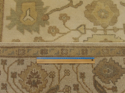Turk Oushak White Wash 6'0"x9'0" Hand-knotted Rug -W875