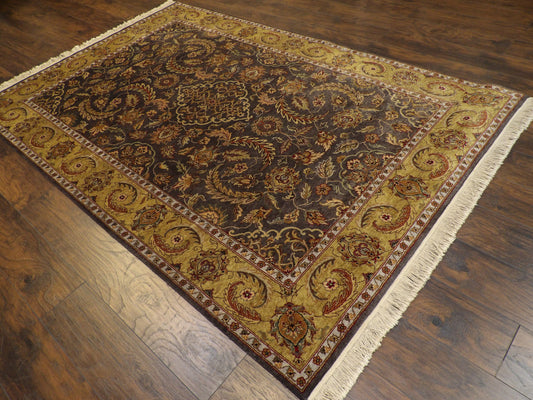 Fine Ziegler Tie Dye 6'0"x9'0" Hand-knotted Rug -W880