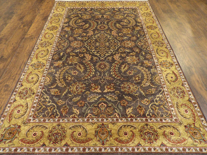 Fine Ziegler Tie Dye 6'0"x9'0" Hand-knotted Rug -W880