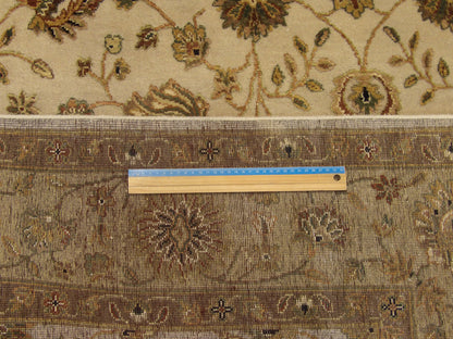 Fine Transitional Jaipur Floral Design 6'0"x9'0" Hand-knotted Rug -W901