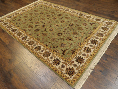 Fine Ziegler Tie Dye 6'0"x9'0" Hand-knotted Rug -W903